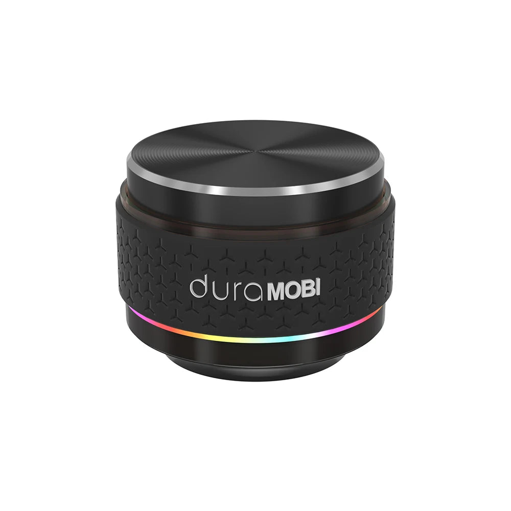 duraMOBI Bone Conduction Wireless Speaker Mini Sound Box With Magnetic BT Speaker RGB Color Neon Light Effects Music Player