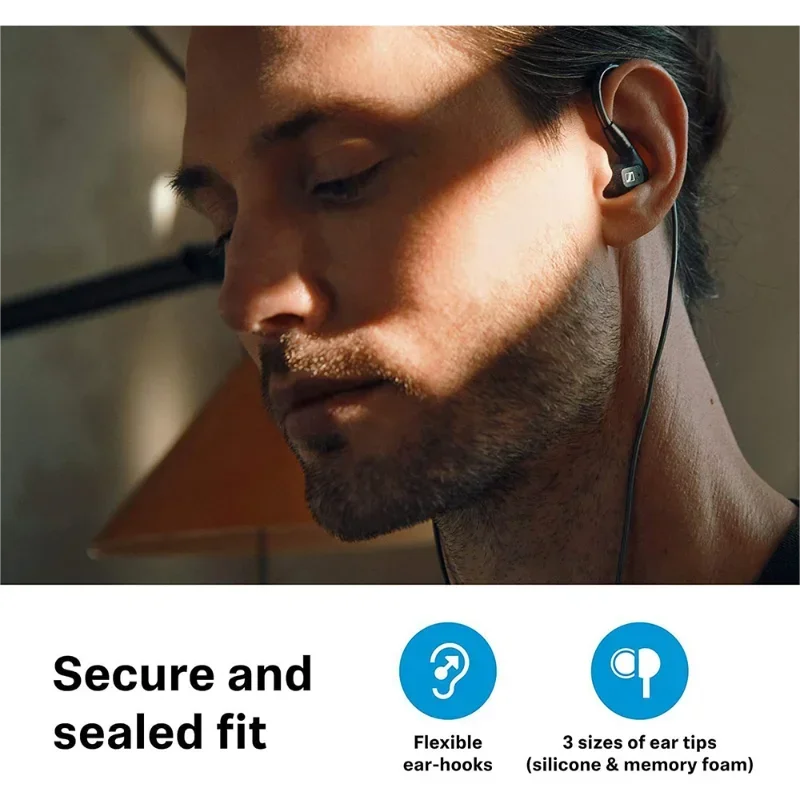 New 100% Original SENNHEISER IE 300 In-Ear Audiophile Headphones Wired Earphones HIFI Headset Sport Earbuds Detachable Cable
