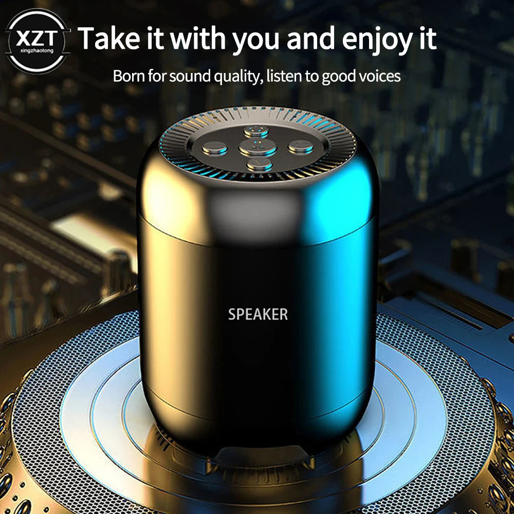 Q35 Wireless Bluetooth-Compatible Speaker Built in Artificial Intelligence AI Assistant Voice Control Speaker Support TF Card