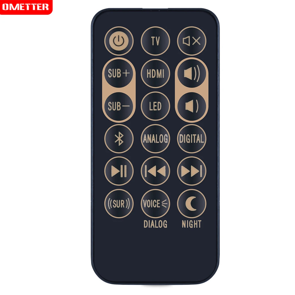 Remote Control for (Klipsch SB 120) (Klipsch 1065133 RSB3 RSB-3) (Klipsch 1060316 SB120) TV Sound Bar Soundbar Speaker System