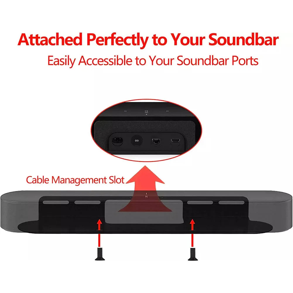 Simplify Your Audio Experience Securely Mounted Solution Designed Exclusively for the for Sonos for Beam System