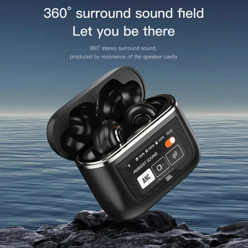 Original JBL Tour Pro 2 True Wireless Bluetooth Headphone Noise Cancelling Earbuds LED Smart Display Box Headset JBL Tour Pro2