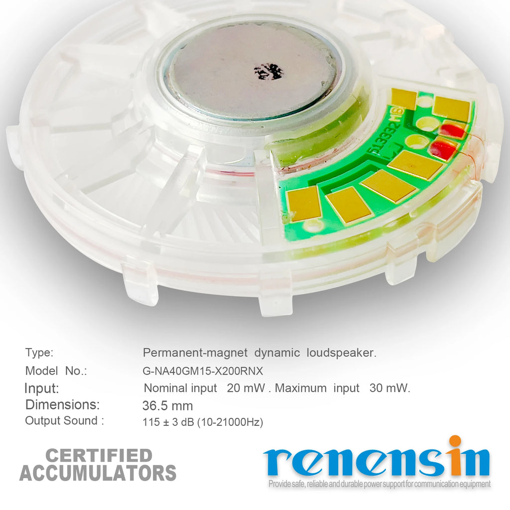 Renensin Replacement Original Speakers Repair Speaker Perfect Sounds for Sennheiser  PX200 Px200ii PX200II PX100 Headphones