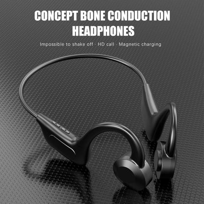 Portable Wireless Headphone VG02 Neckband TWS Bone Conduction Headphones Sports Earphone Headsets Sweatproof Waterproof Earbuds