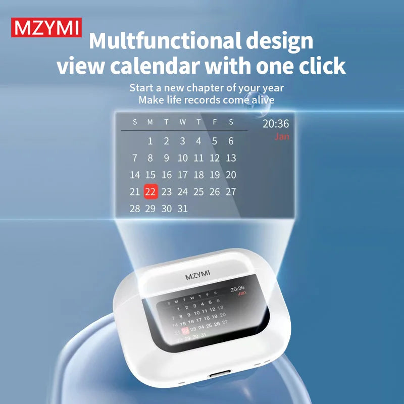 MZYMI A8 Pro ANC Bluetooth5.4 Headphones TWS Wireless Earphone HiFi Sound Sport Earbuds Noise Reduction Headset With Mic