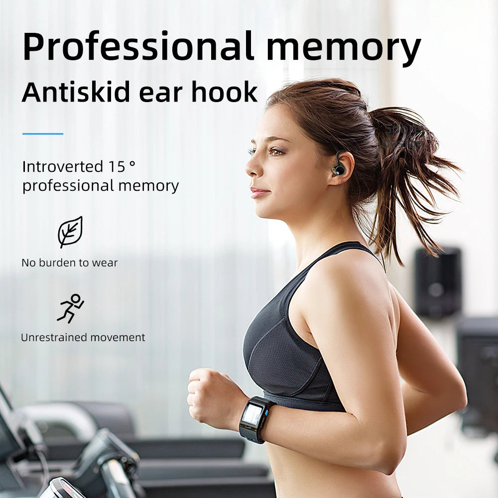 Workout Sport Gym Earhook Over Ear Ear Hook IPX7 Waterproof Wireless Running Earbud Earphone Headphone Headset Ear Buds for Sony