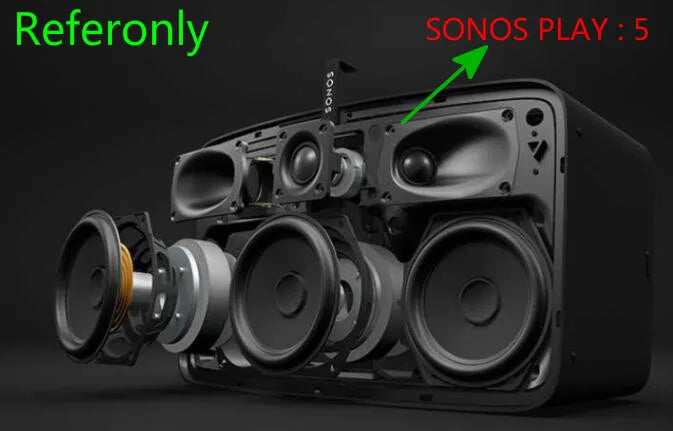 For SONOS PLAY : 5 Tweeter Wireless Wifi Speaker Small Horn Treble DIY 8OHM 20W 2pcs