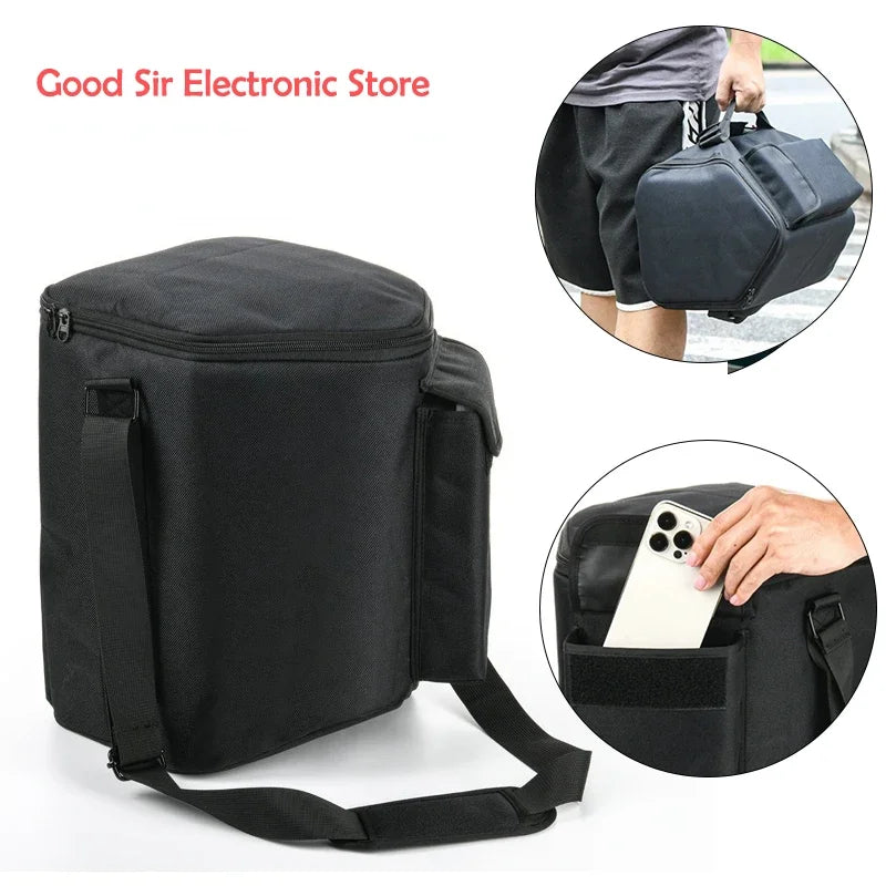 Travel Carrying Case Anti-Drop Protective Bag Case With Handle&Shoulder Strap&Accessory Pocket for Bose S1 Pro/for Bose S1 Pro+