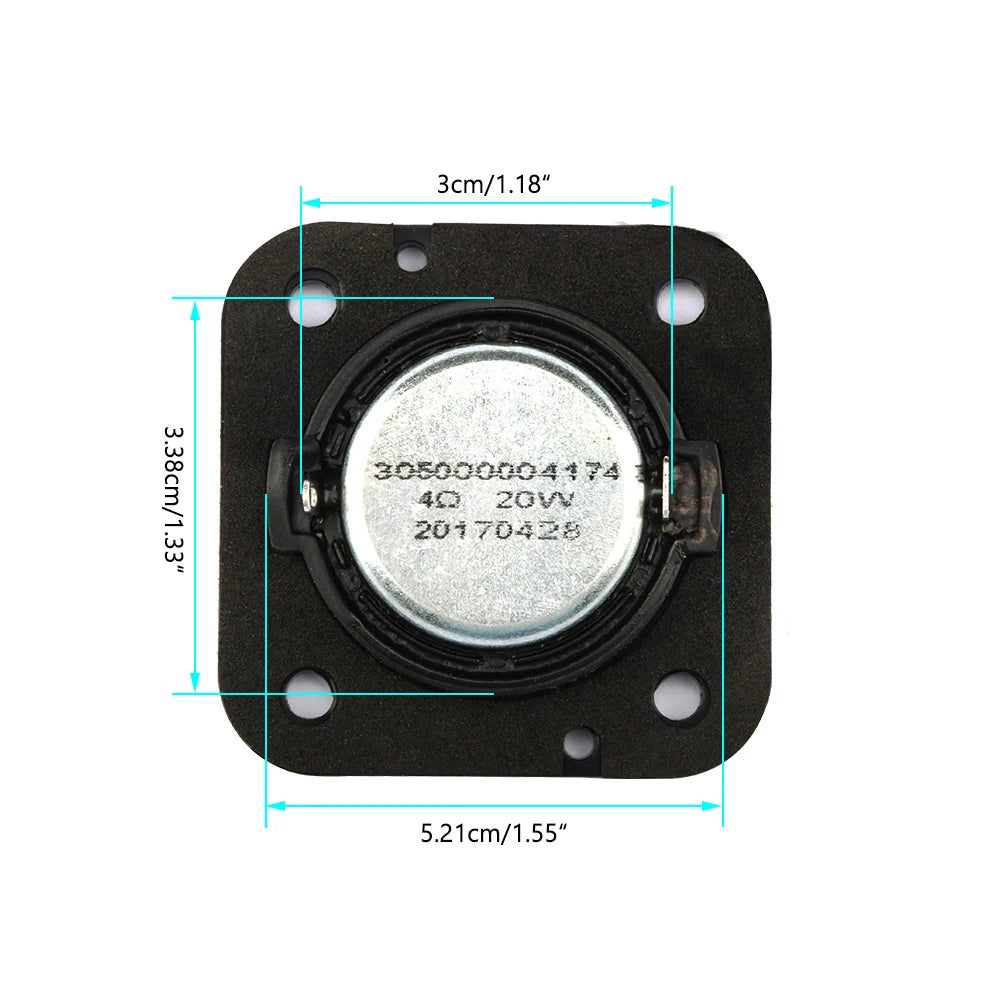 48mm Tweeter Speaker Unit 4ohm 20W for Sonos Paly 3 Replacement HIFI Silk Membrane Tweeter DIY Home Theater Loudspeaker