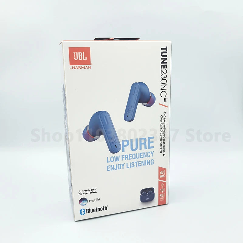 Original JBL Tune 230NC TWS Wireless Bluetooth Headphones T230NC Sports Game Music Headset Subwoofer Earphone HK Edition