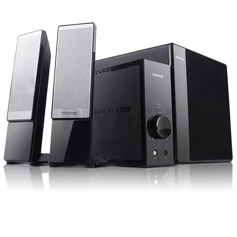 High Power 6.5 Inch Subwoofer Two-Way Bluetooth Speaker Amplifier Surround Sound Bass Home Theater Sound System Audio Set 2.1