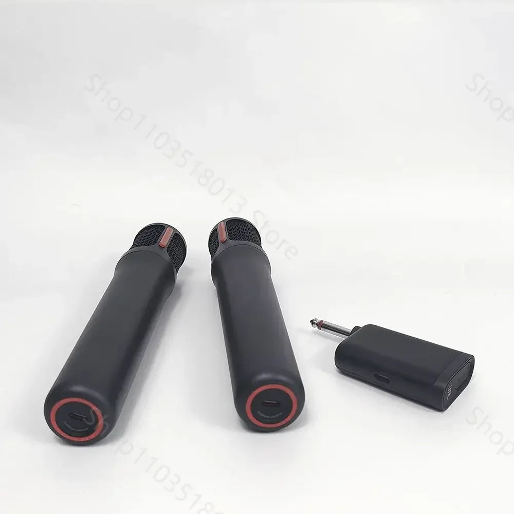 JBL Digital PartyBox PB UHF Wireless Rechargeable Portable Microphone System With Dual-Channel Receiver Clear Voice Crisp Sound