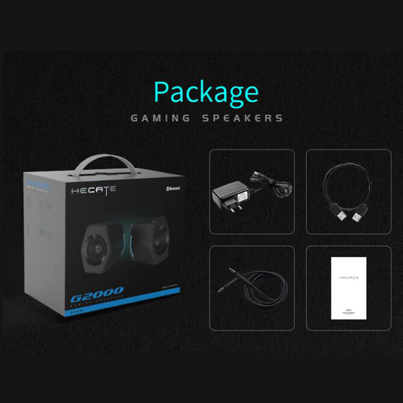 Original EDIFIER HECATE G2000 RGB Light Music Game Movie Sound Mode Gaming Speakers
