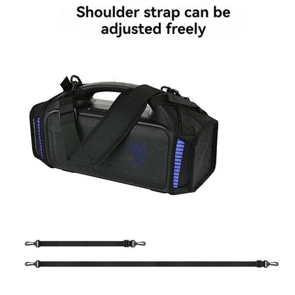 Portable Carrying Strap Case Nylon Fall-Proof Speaker Case With Adjustable Shoulder Strap for Tribit Stormbox Blast