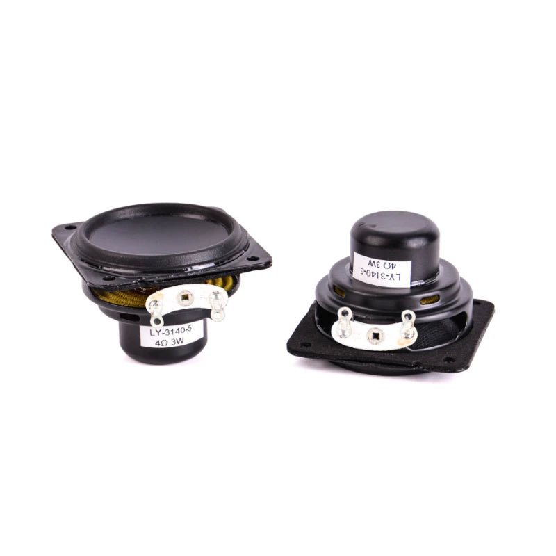 SOTAMIA 2Pcs 40MM Portable Full Range Audio Speakers 4 Ohm 3W Sound Home Theater Loudspeaker for AI Smart Speakers