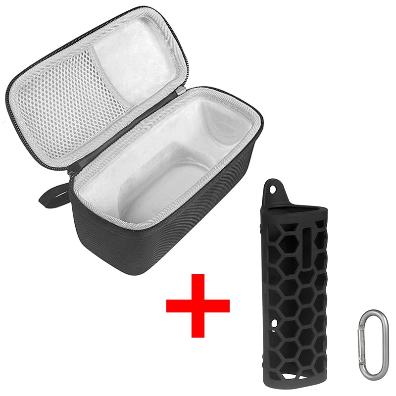 ZOPRORE Hard EVA Outdoor Travel Bags Carry Storage Box + Soft Silicone Case for Sonos Roam Bluetooth Speaker for Sonos Roam Case