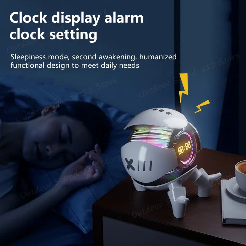 New Smart Robot Monster Mini Size Sound V5.1 Box Portable Stereo Speaker AI Interactive Toys Audio Wireless Bluetooth Speakers