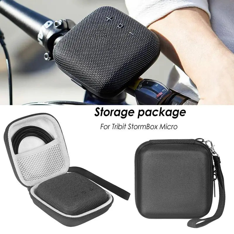 Portable Travel Case Speaker Storage ForTribit Stormbox MicroSpeaker Protections Bag Protective Shell Cover Speaker Accessories