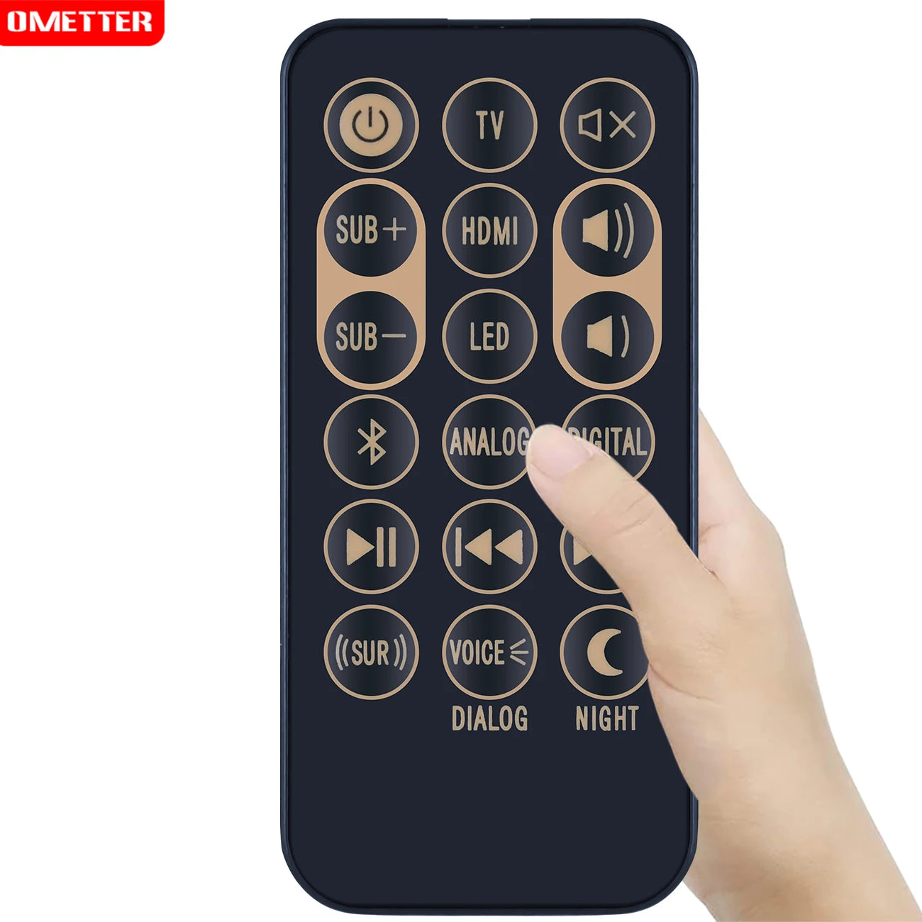 Remote Control for (Klipsch SB 120) (Klipsch 1065133 RSB3 RSB-3) (Klipsch 1060316 SB120) TV Sound Bar Soundbar Speaker System