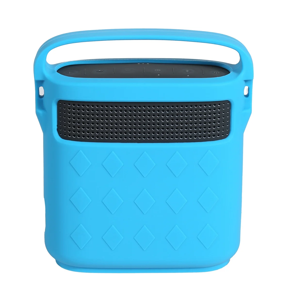 Silicone Speaker Case for Bose SoundLink Color II Protective Sleeves Carabiner Shockproof Soft Cover Accessories A