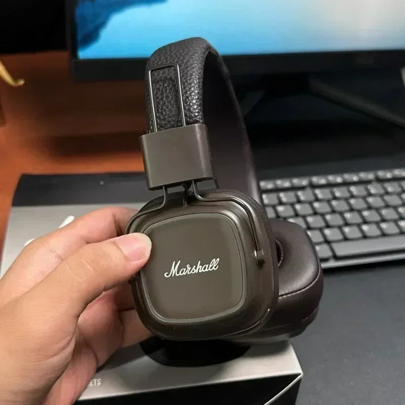 New MAJOR IV Wireless Bluetooth Headphones Heavy Bass Foldable Earphones for Music Gaming With Microphone Headset