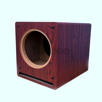 12 Inch Subwoofer Cabinet HIFI Passive Wooden Empty Speaker Enclosure HDF Board DIY Full-Range Speaker Box Passive Speaker Shell