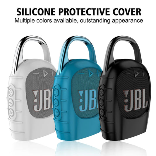 ZOPRORE Silicone Protective Carrying Case for JBL Clip 5 Portable Bluetooth Speaker Stand Up Cover Pouch for JBL Clip5 Speaker