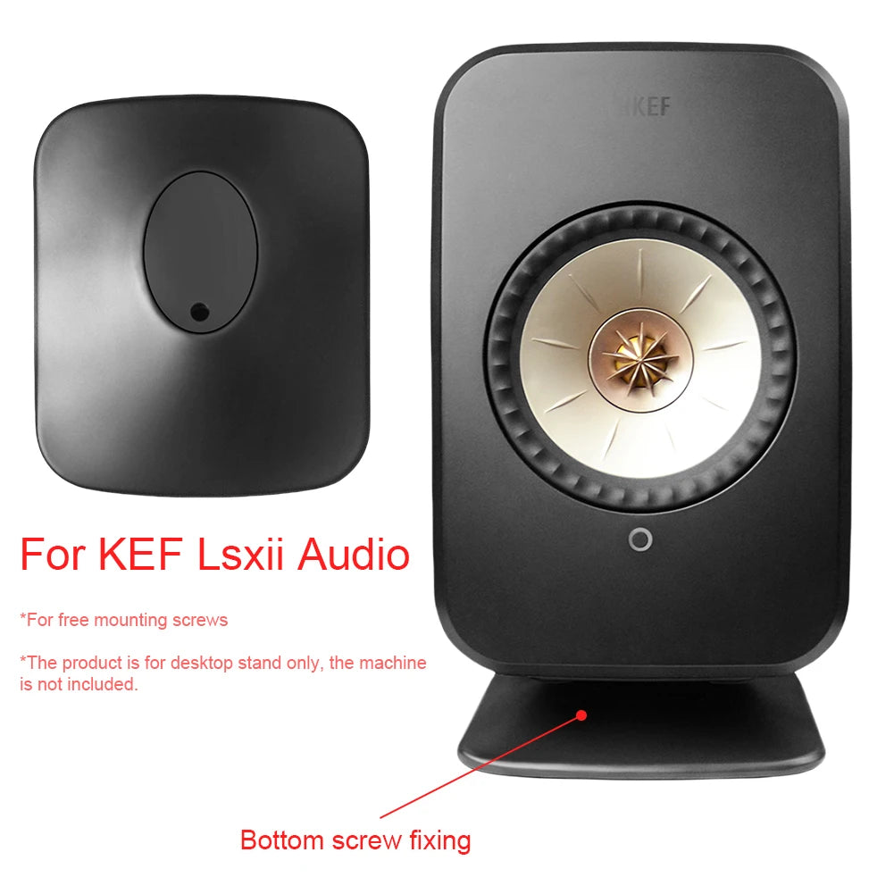 Desk Pad Speaker Table Base Stand Space-Saving Desk Studio Speaker Holder Desktop Speaker Stand for KEF Lsxii Speaker