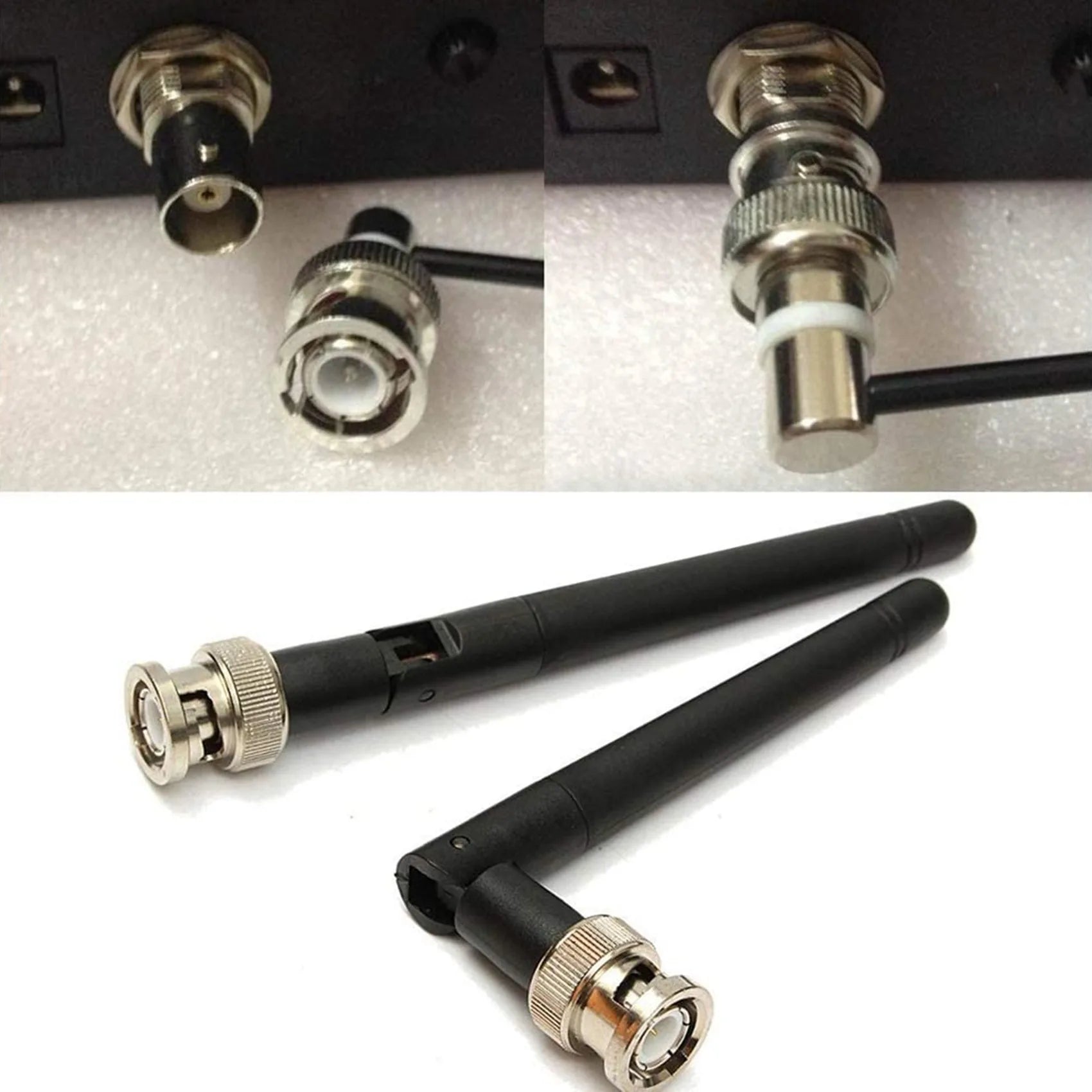 2 UHF Antenna With BNC Connector for Sennheiser EW100 EW300 EW500 G3 Evolution G3 Series Receiver Wireless Microphone