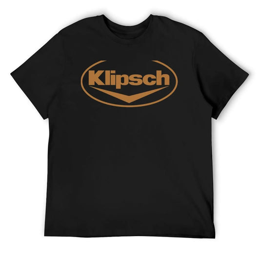 Best Selling Klipsch Logo T-Shirt Man T Shirt Plain Blouse Vintage Funny T Shirts Men