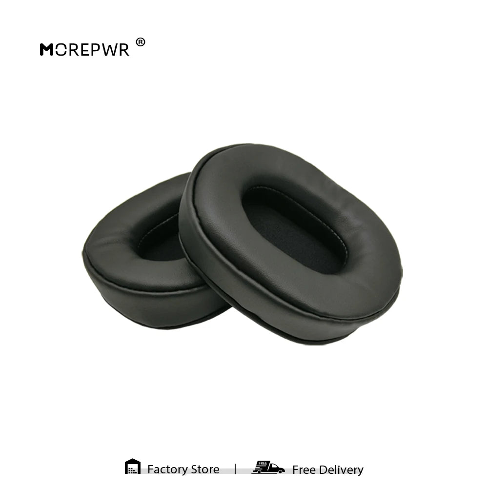 Morepwr Replacement Ear Pads for Klipsch Mode M40 Headset Parts Leather Cushion Velvet Earmuff Earphone Sleeve Cover