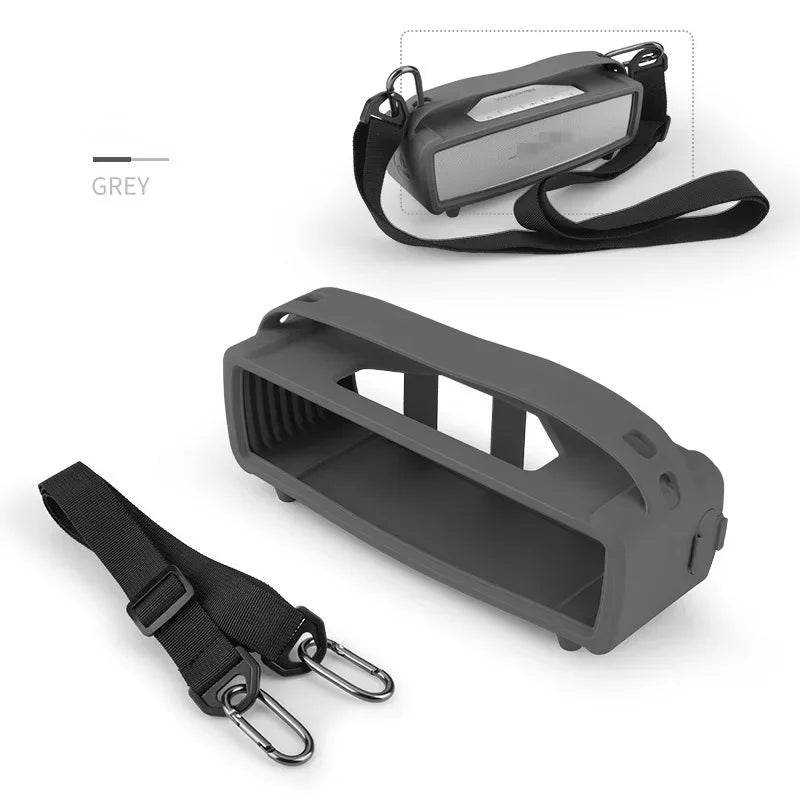 Speaker Cover for Bose SoundLink Mini 1/2 Gen Protect Silicone Case Portable MINI II Speaker Shell Outdoor Carry Sleeve
