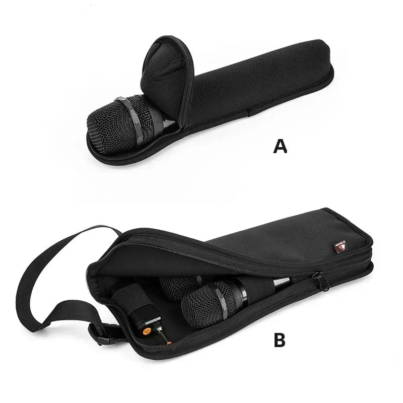 Microphone Storage Bag for JBL Partybox Encore Essential/110 Transmitter Bag Portable Bose S1 Pro K Song Travel Carrying Case