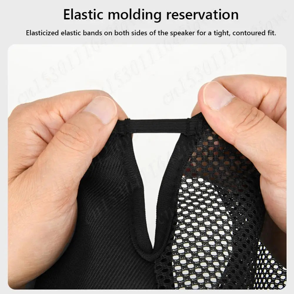 Speaker Protective Dust Case for Bose S1 Pro+ Speaker Cover Dustproof Mesh Slip Cover Handle Flap Mesh Cover Protective Case