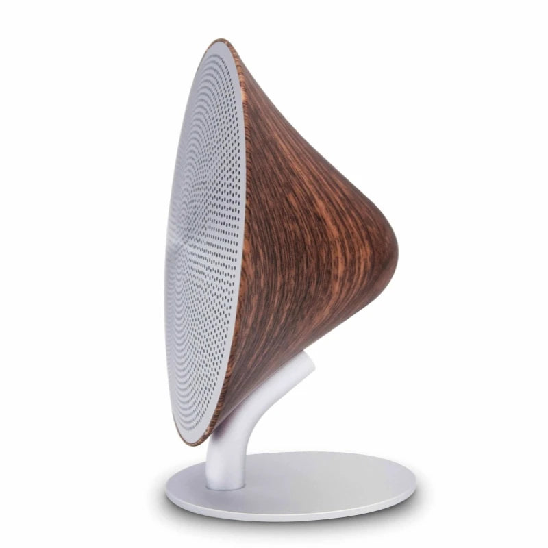 MINI330 Retro Wooden Bluetooth Speakers Touch Operation Panel Small Desktop Subwoofer Home Hi-Fi Stereo Sound Box Caixa De Som