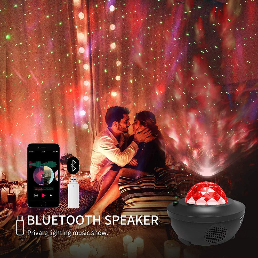 Galaxy Starry Bluetooth Night Lamp LED Star Projector Night Light