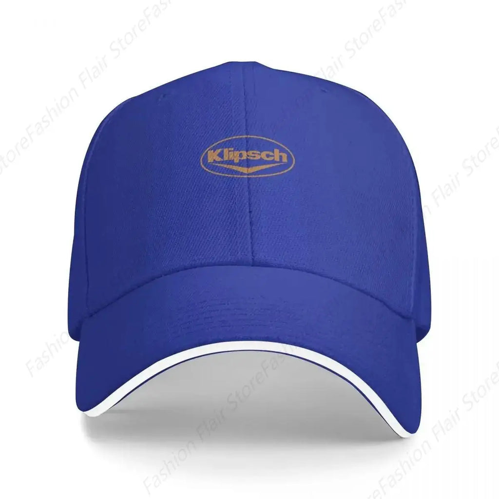 Klipsch LogoCap Baseball Cap Designer Hat Big Size Hat Tea  Mens Hats Women's