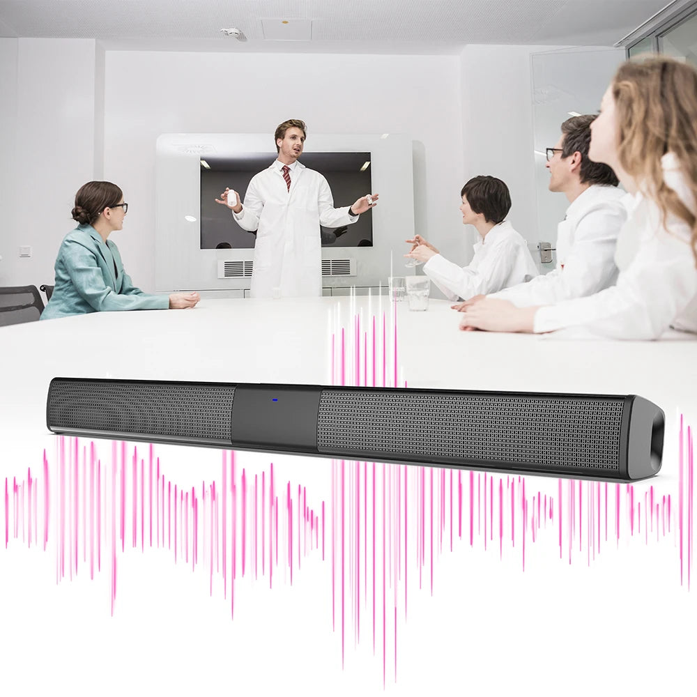 20W Wireless Bluetooth Soundbar Stereo Speakers Home Theater Audio TV Sound Bar Surround Sound Column Dual Subwoofer BS28E