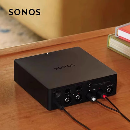 Sonos Port - Versatile Streaming Component for Stereo or Receiver ，enjoy Control via Sonos App or Apple AirPlay 2