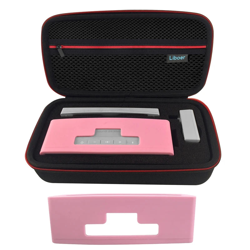 EVA Hard Storage Bag for Bose Soundlink Mini 1/ 2 Portable Travel Carrying Case Bag With Protective Silicone Case Speaker Case