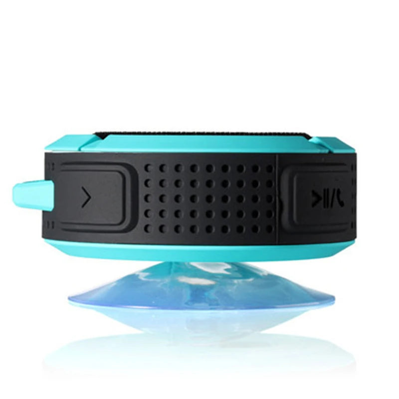 Bluetooth Speaker Wireless Waterproof Suction Cup Outdoor Sports Sound Box Mini Subwoofer for Shower Car Smart Phone MIC TF C6