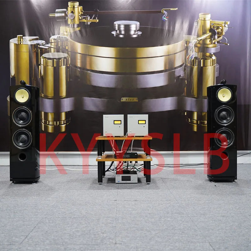 250W 8-Inch Floor Passive Speaker High-Fidelity Three-Way Surround Speaker Nautilus Speaker High-End Home Theater Speaker