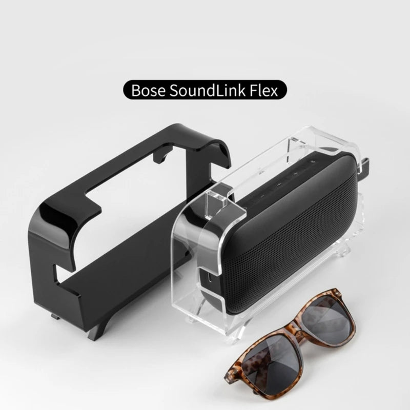 Acrylic Desktop Stand Multifunctional Speaker Desktop Stand Speaker Accessories for Bose SoundLink Flex F19E