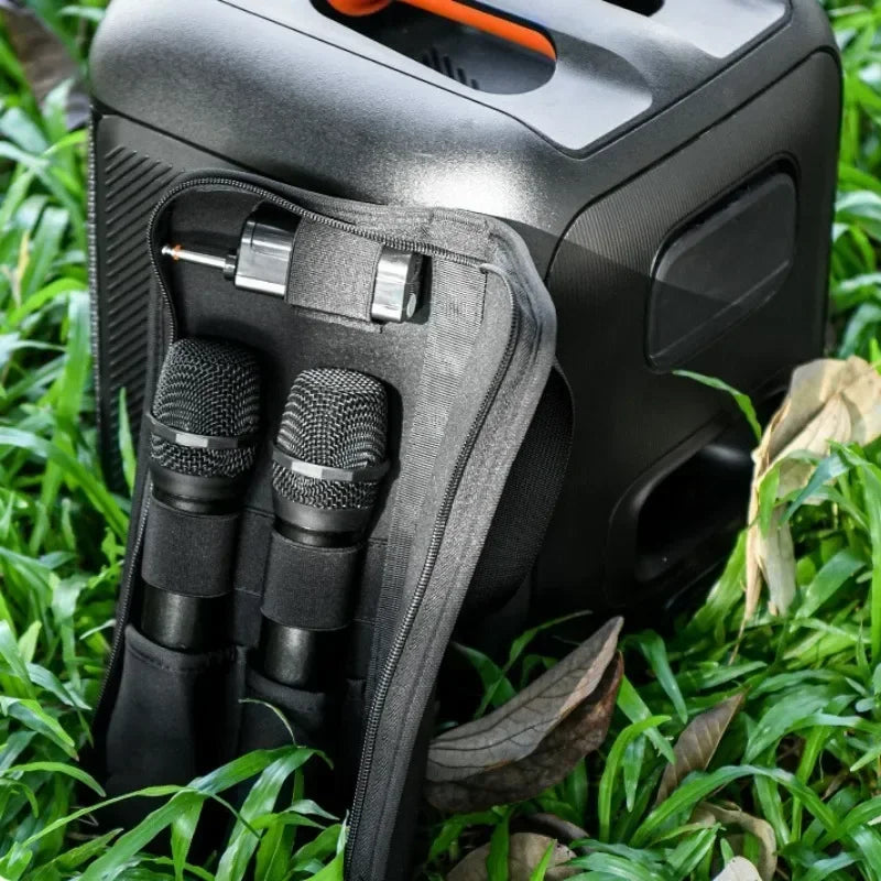 Microphone Storage Bag for JBL Partybox Encore Essential/110 Transmitter Bag Portable Bose S1 Pro K Song Travel Carrying Case