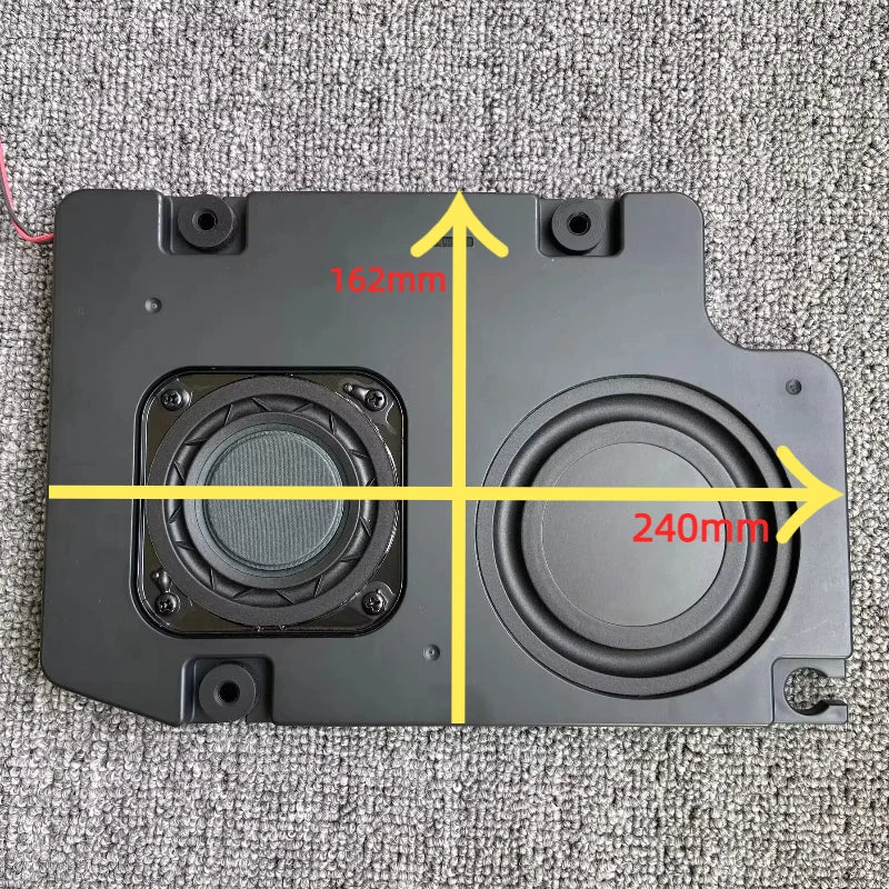 1PC GHXAMP Ultra Thin Passive TV Subwoofer Bass for Panasonic TH-P55VT31C TV Audio DIY Bass Diaphragm GGEC 8ohm 25W 240mm*162mm