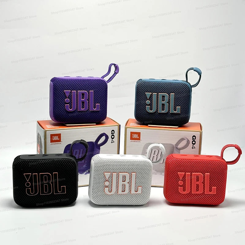 Original JBL GO 4 Wireless Bluetooth Speaker Portable Waterproof Speaker Outdoor Speakers Bass Party Speaker JBL GO4 HK Version