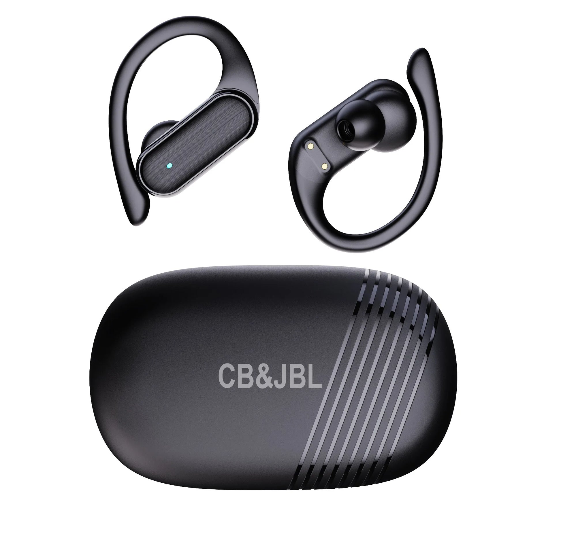 CB&JBL Bluetooth TWS Wireless Earphones A520 Auricles Headphones EarHooks Game Headset Sports Touch Control Earbuds With Mic