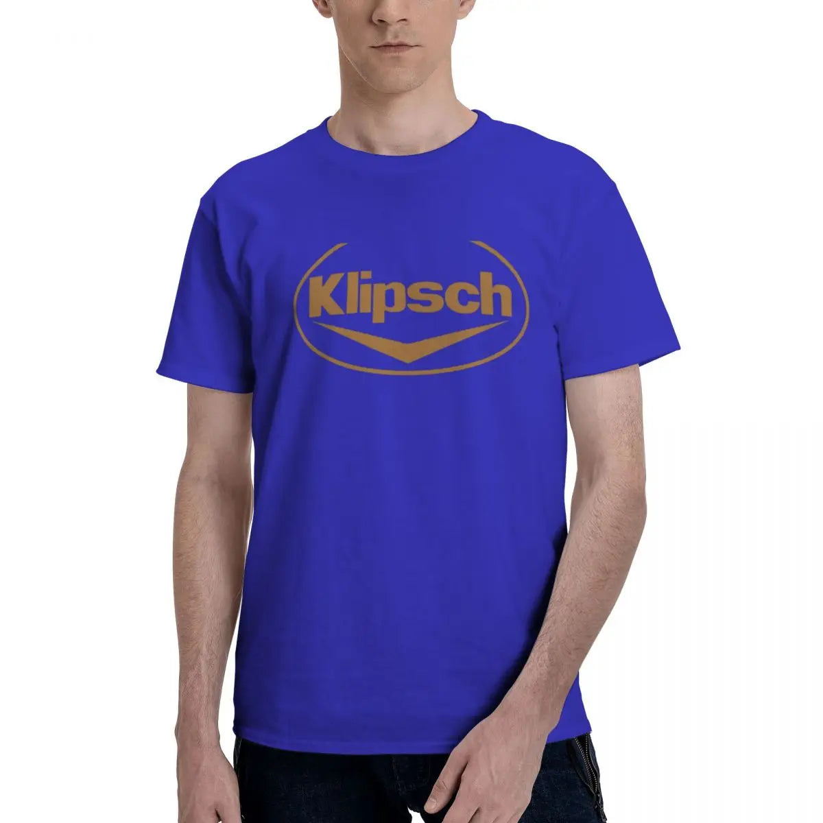 Best Selling Klipsch Logo T-Shirt Anime T-Shirt Tops T Shirt for Men Oversized T-Shirt New Streetwear O-Neck Cotton T Shirts
