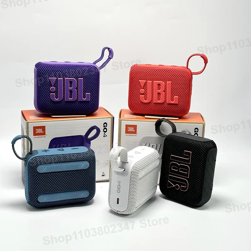 Original JBL GO 4 Wireless Bluetooth Speaker Portable Waterproof Speaker Outdoor Speakers Bass Party Speaker JBL GO4 HK Version
