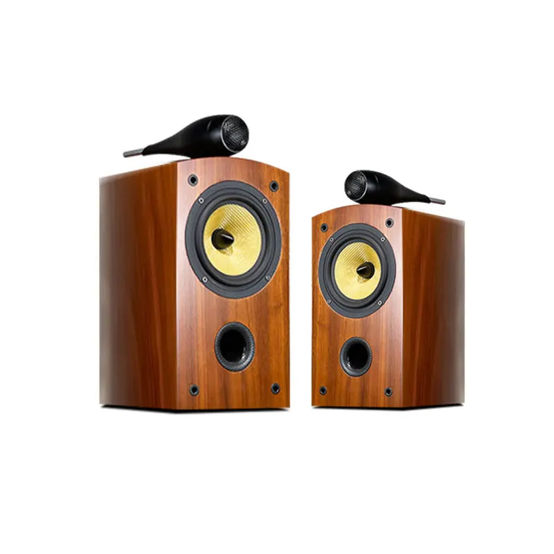 Balenald Home Theater System Nautilus 5.5-Inch Passive Bookshelf Box Hifi Audiophile Speaker Home High-Fidelity Audio